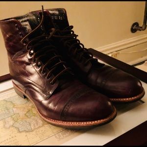 Stacy Adams Madison Cap Toe Ankle Boot 9.5D